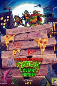 Poster to the movie "Teenage Mutant Ninja Turtles: Mutant Mayhem" #5259