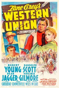 Poster to the movie "Western Union" #493807