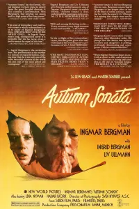 Poster to the movie "Autumn Sonata" #521566