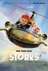 Poster to the movie "Storks" #85233