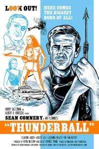 Poster to the movie "Thunderball" #443870