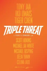 Poster to the movie "Triple Threat" #290862