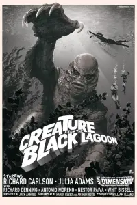 Poster to the movie "Creature from the Black Lagoon" #114596