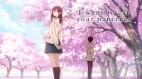 Backdrop to the movie "I Want to Eat Your Pancreas" #69194