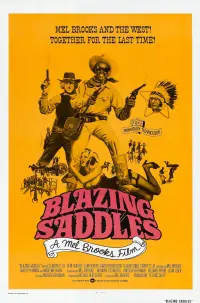 Poster to the movie "Blazing Saddles" #81107