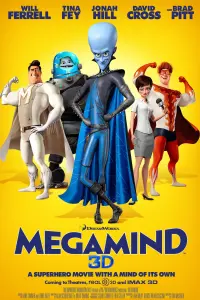 Poster to the movie "Megamind" #41168