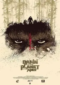 Poster to the movie "Dawn of the Planet of the Apes" #580066