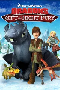 Poster to the movie "Dragons: Gift of the Night Fury" #120378