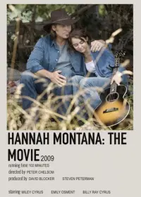 Poster to the movie "Hannah Montana: The Movie" #276592