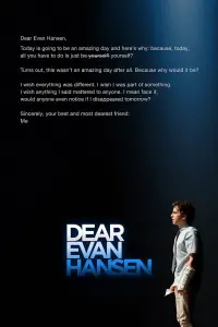 Poster to the movie "Dear Evan Hansen" #111693