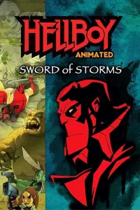 Poster to the movie "Hellboy Animated: Sword of Storms" #349257