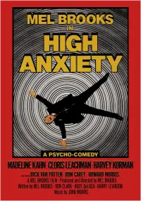 Poster to the movie "High Anxiety" #286278