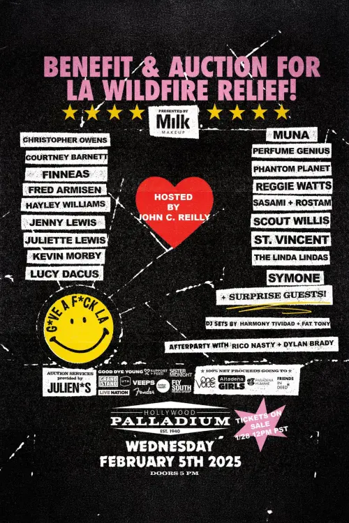 Movie poster "G*ve a F*ck LA: A Benefit for LA Fire Relief"