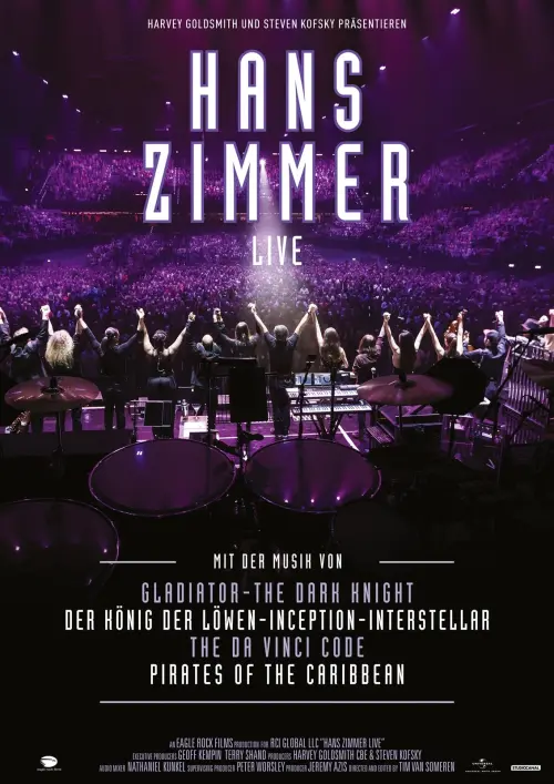 Movie poster "Hans Zimmer: Live in Prague"