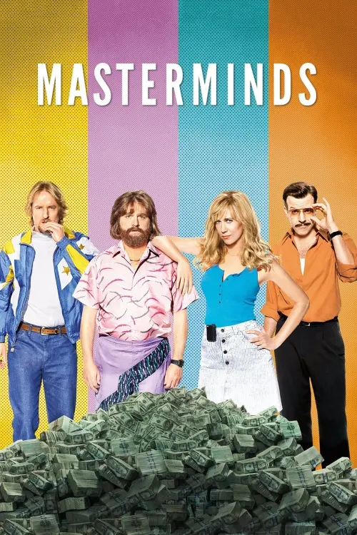 Movie poster "Masterminds"