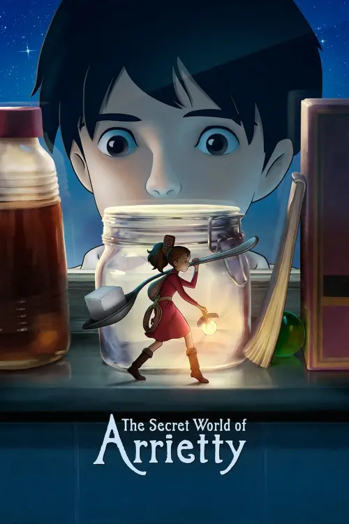 Movie poster "The Secret World of Arrietty"