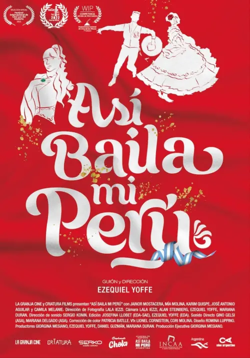 Movie poster "Así baila mí Perú"