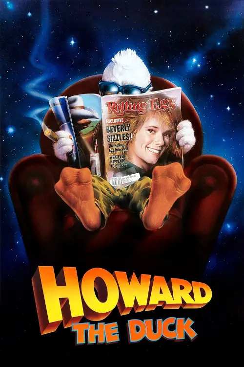 Movie poster "Howard the Duck"