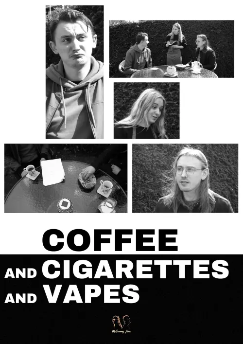 Movie poster "Coffee and Cigarettes and Vapes"