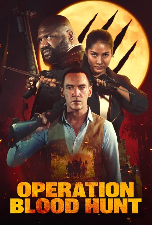 Movie poster "Operation Blood Hunt"