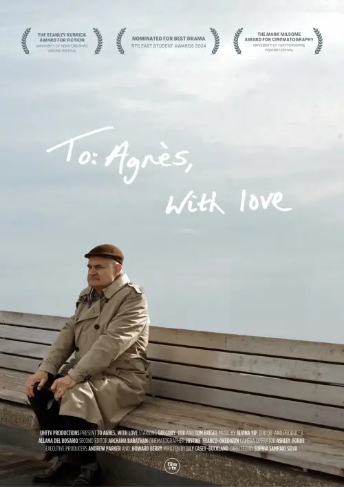 Movie poster "To: Agnès, With Love"