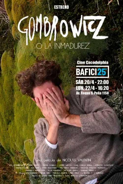 Movie poster "Gombrowicz or The Immaturity"