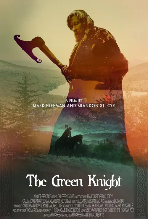 Movie poster "The Green Knight"