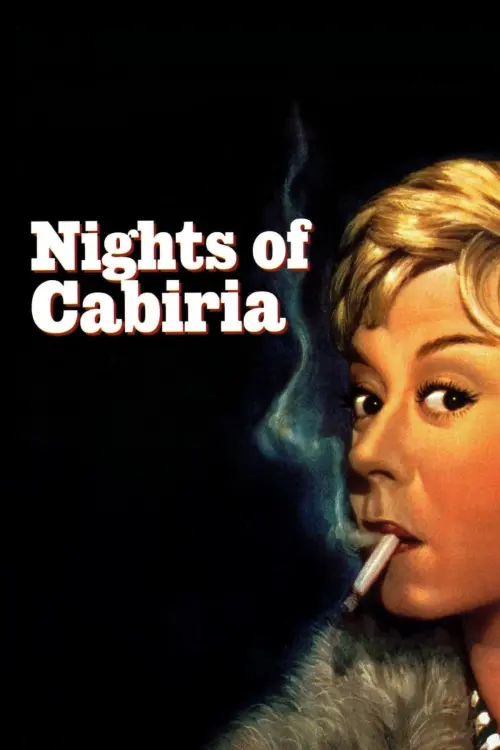 Movie poster "Nights of Cabiria"