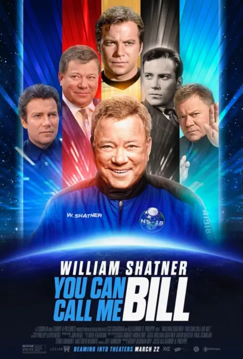 Movie poster "William Shatner: You Can Call Me Bill"