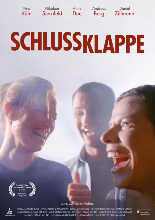 Movie poster "Schlussklappe"