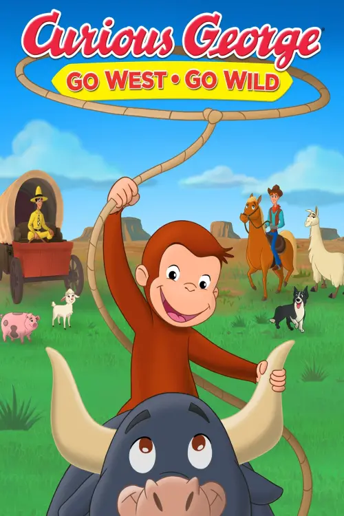 Movie poster "Curious George: Go West, Go Wild"