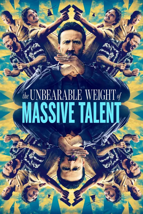 Movie poster "The Unbearable Weight of Massive Talent"