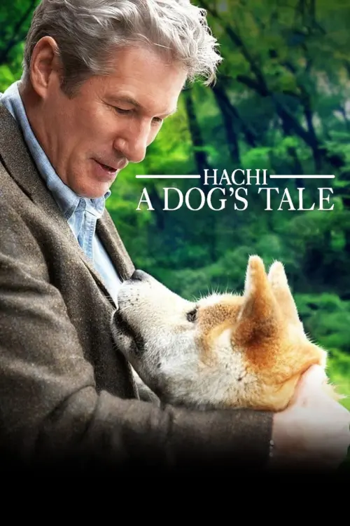 Movie poster "Hachi: A Dog