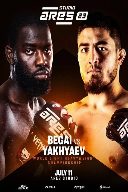 Movie poster "ARES 23 Studio: Begai vs. Yakhyaev"