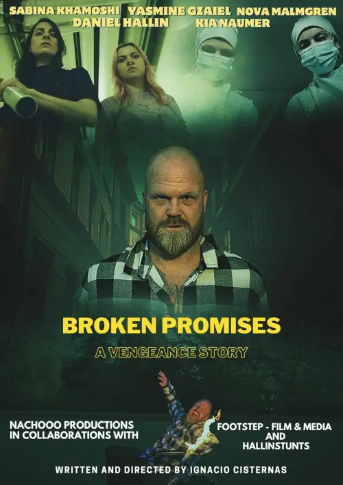 Movie poster "Broken Promises - A Vengeance Story"