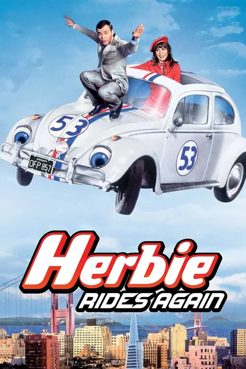 Movie poster "Herbie Rides Again"