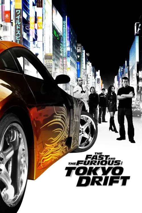 Movie poster "The Fast and the Furious: Tokyo Drift"