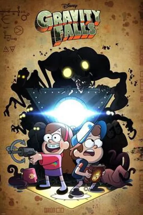 Movie poster "Gravity Falls - Weirdmaggedon 3: Take Back the Falls"