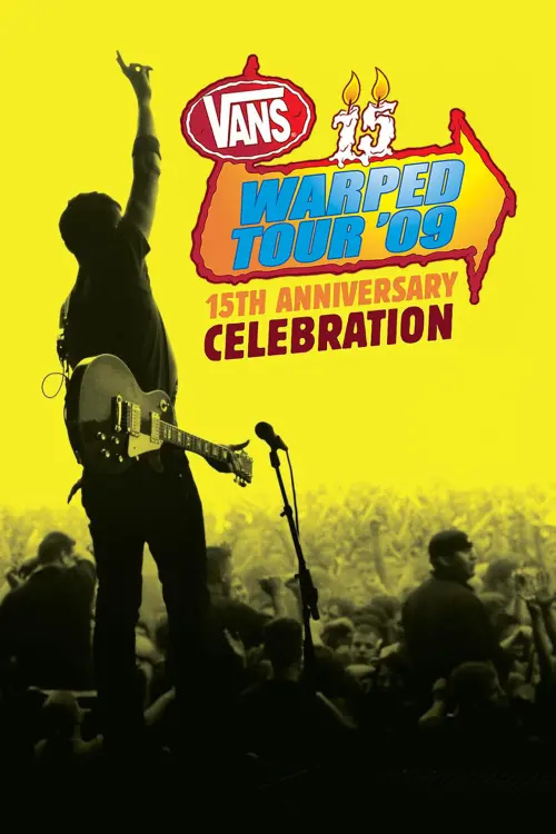 Movie poster "The Vans Warped Tour 15th Anniversary Celebration"