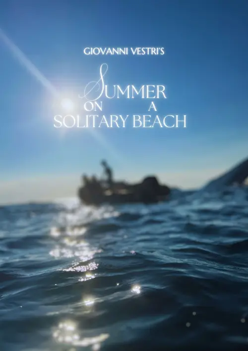 Movie poster "Summer on a solitary beach"