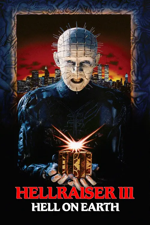 Movie poster "Hellraiser III: Hell on Earth"