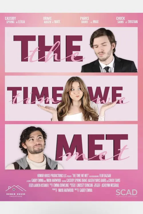 Movie poster "The Time We Met"