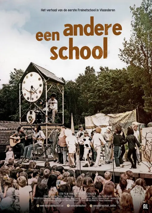 Movie poster "Een andere school"