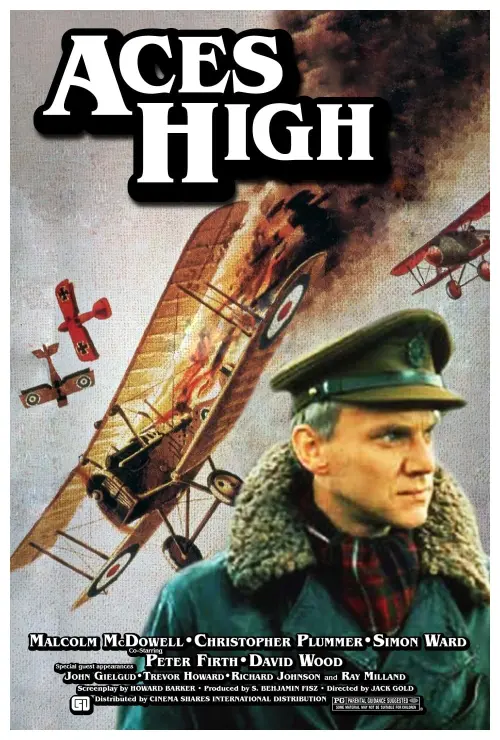 Movie poster "Aces High"