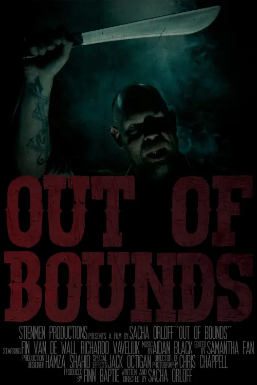 Movie poster "OUT OF BOUNDS"