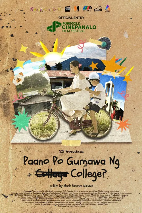 Movie poster "Paano po gumawa ng college?"