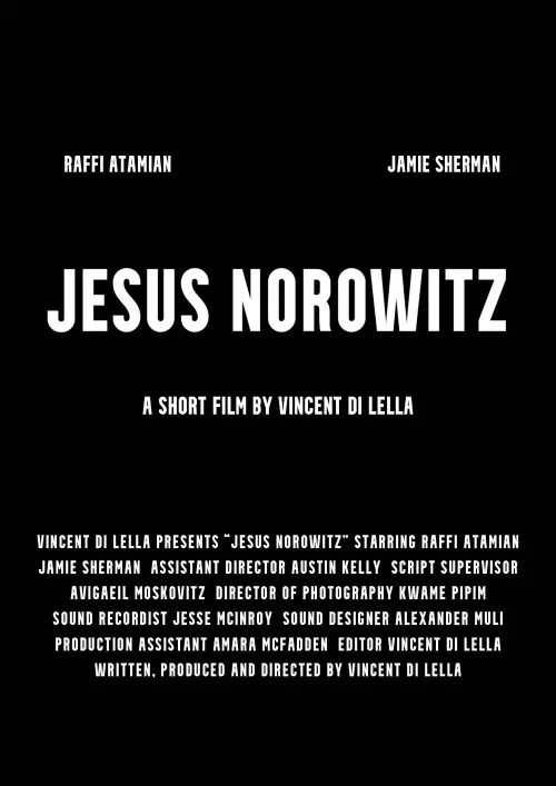 Movie poster "Jesus Norowitz"