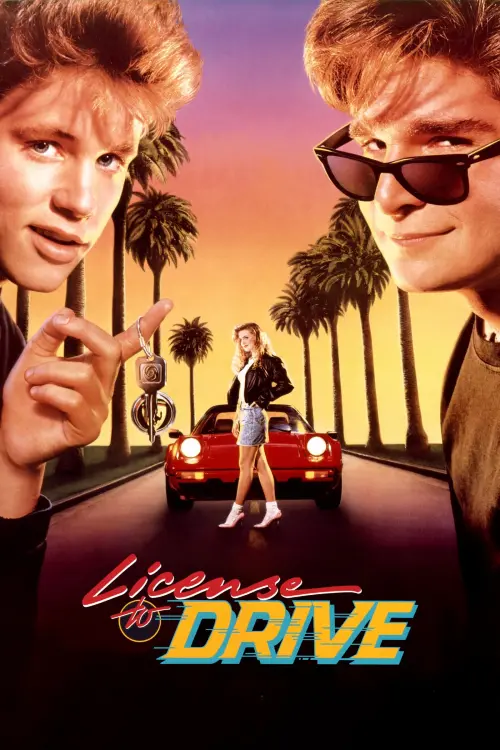 Movie poster "License to Drive"