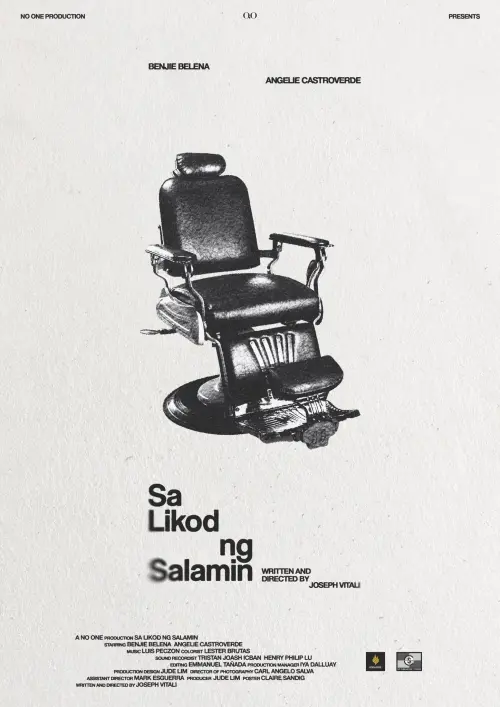 Movie poster "sa likod ng salamin"