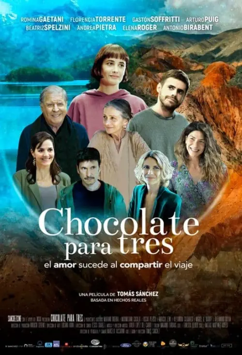 Movie poster "Chocolate para tres"